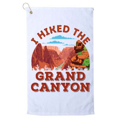 I Hiked The Grand Canyon Souvenir Hiker Hiking  Golf Towel