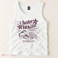 I Hate Texas RunnerS Tank Top