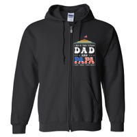 I Have Two Titles Dad And Papa Funny Father's Day Dad Full Zip Hoodie