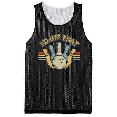 Id Hit That Bowling Mesh Reversible Basketball Jersey Tank