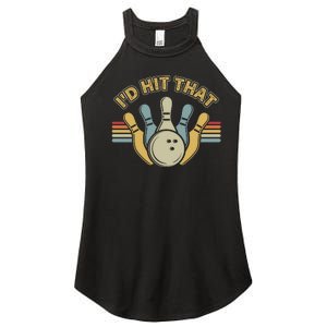 Id Hit That Bowling Women's Perfect Tri Rocker Tank