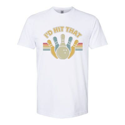 Id Hit That Bowling Softstyle CVC T-Shirt