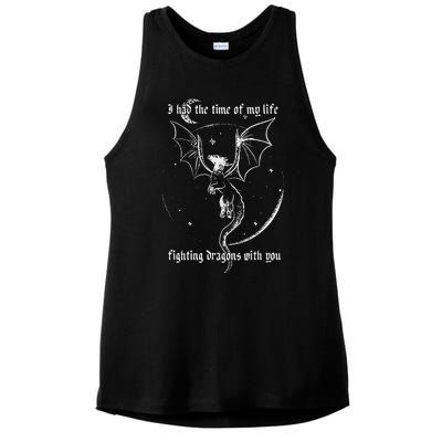 I Had The Time Of My Life Fighting Dragons With You Ladies PosiCharge Tri-Blend Wicking Tank