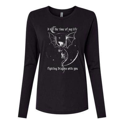 I Had The Time Of My Life Fighting Dragons With You Womens Cotton Relaxed Long Sleeve T-Shirt