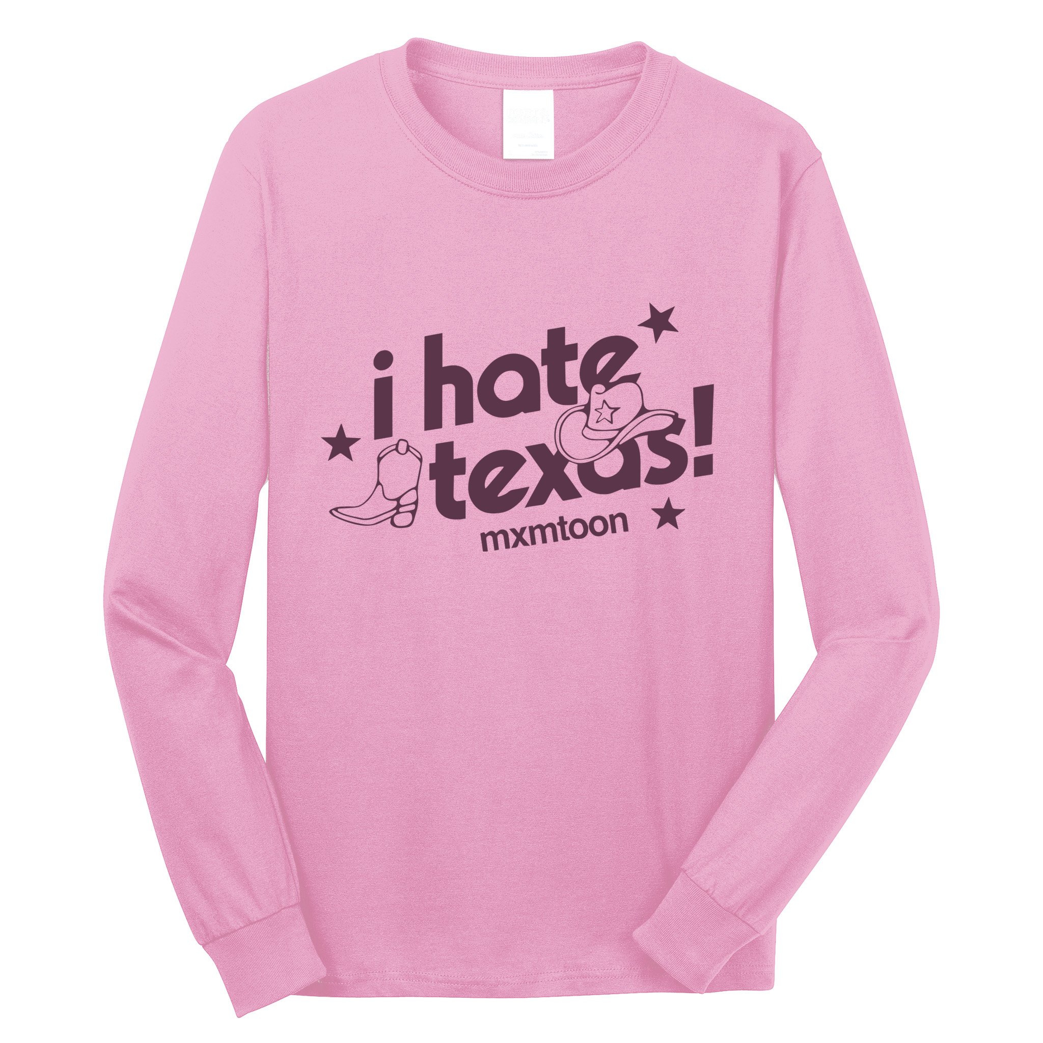 I Hate Texas RunnerS Club Long Sleeve Shirt