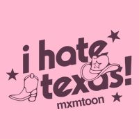 I Hate Texas RunnerS Club V-Neck T-Shirt