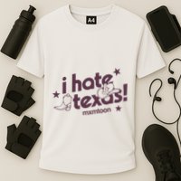 I Hate Texas RunnerS Club Cooling Performance Crew T-Shirt