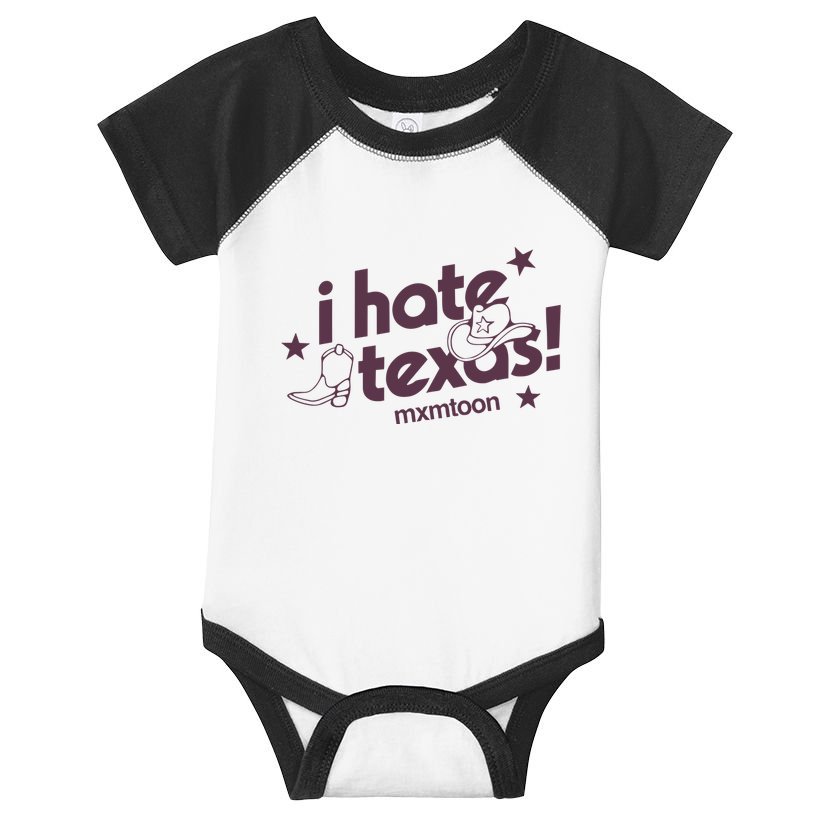I Hate Texas RunnerS Club Infant Baby Jersey Bodysuit