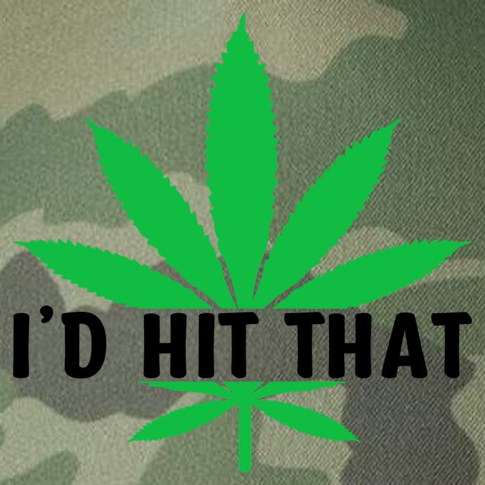 ID Hit That Funny Weed 4/20 Legacy Tie Dye Trucker Hat