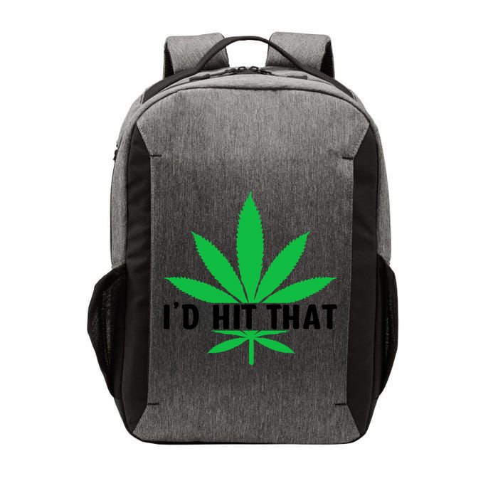 ID Hit That Funny Weed 4/20 Vector Backpack