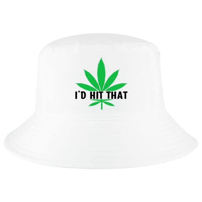 ID Hit That Funny Weed 4/20 Cool Comfort Performance Bucket Hat