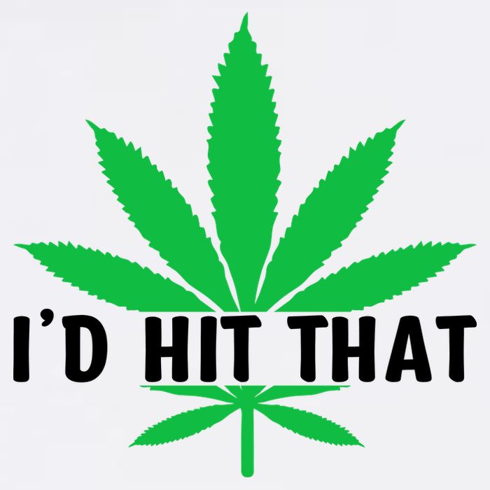 ID Hit That Funny Weed 4/20 Cool Comfort Performance Bucket Hat