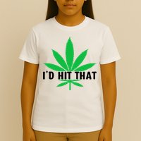 ID Hit That Funny Weed 4/20 T-Shirt