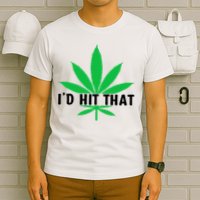 ID Hit That Funny Weed 4/20 T-Shirt