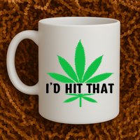 ID Hit That Funny Weed 4/20 Mug