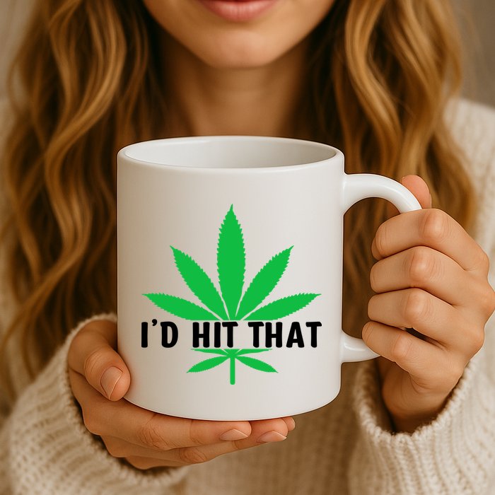 ID Hit That Funny Weed 4/20 Mug