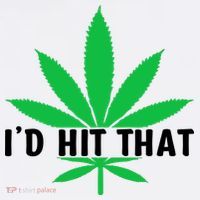 ID Hit That Funny Weed 4/20 11oz C Handle Ceramic Mug