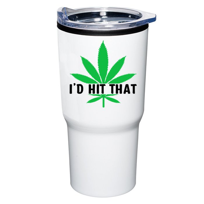ID Hit That Funny Weed 4/20 Tumbler