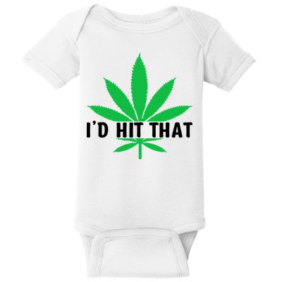 ID Hit That Funny Weed 4/20 Baby Bodysuit