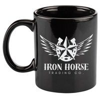 Iron Horse Trading Co 11oz C Handle Ceramic Mug