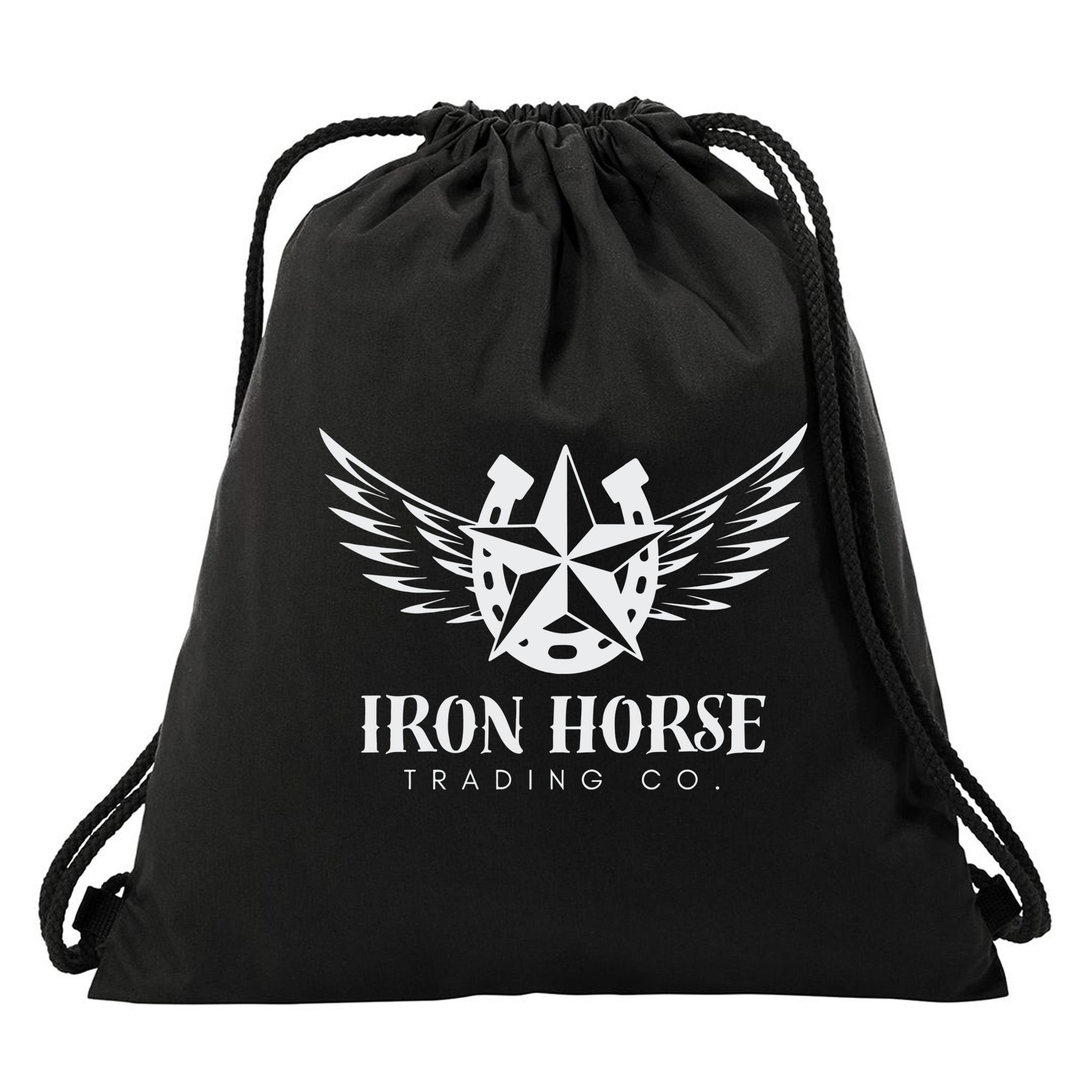 Iron Horse Trading Co Drawstring Bag