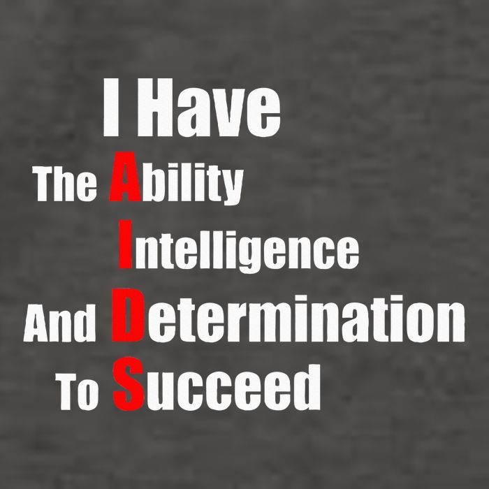 I Have The Ability Intelligence And Determination To Succeed Vector Backpack