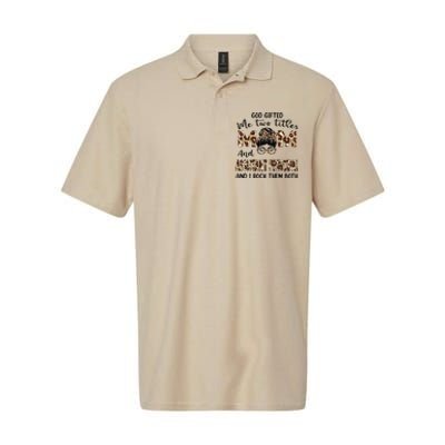 I Have Two Titles Mom And Assistant Principal Mothers Day Softstyle Adult Sport Polo