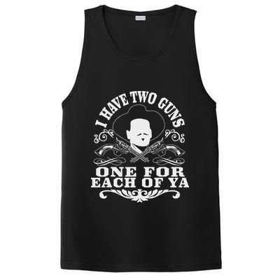 I Have Two Guns One For Each Of Ya PosiCharge Competitor Tank