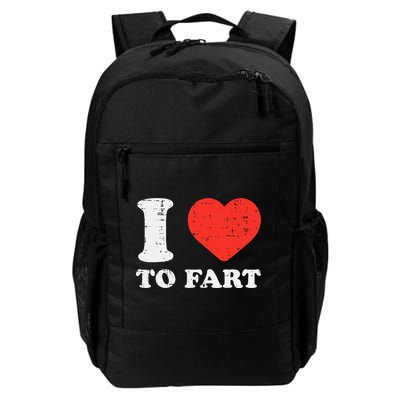 I Heart To Fart Funny Love Farting Joke Backpack