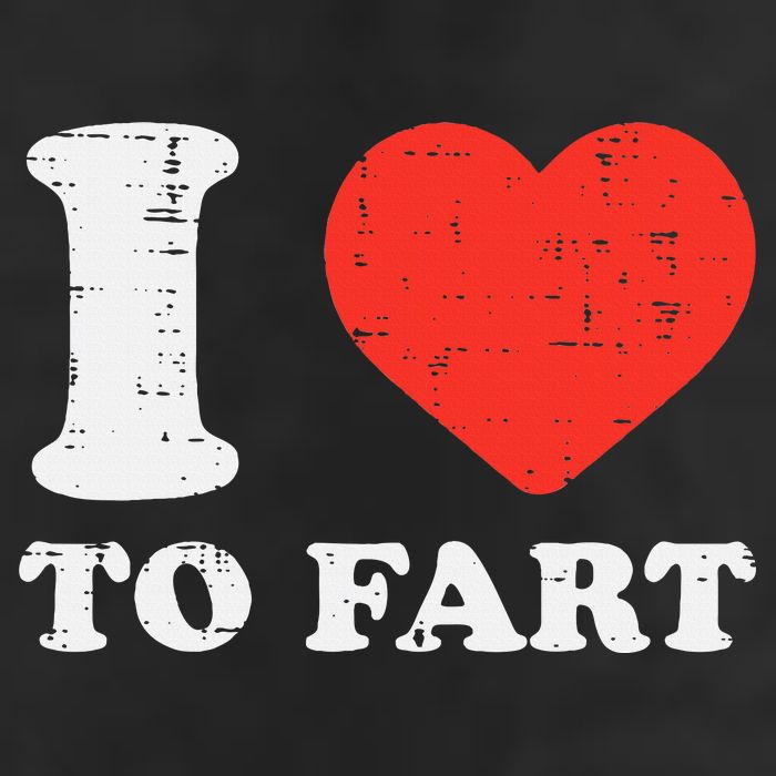 I Heart To Fart Funny Love Farting Joke 11oz C Handle Ceramic Mug