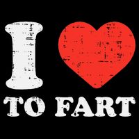 I Heart To Fart Funny Love Farting Joke Kids Sweatshirt