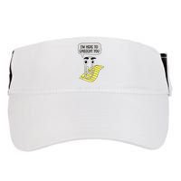 I'm here to gaslight you Funny  Adult Drive Performance Visor