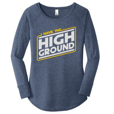 I Have The High Ground Women's Perfect Tri Tunic Long Sleeve Shirt