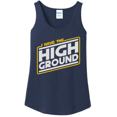 I Have The High Ground Ladies Essential Tank