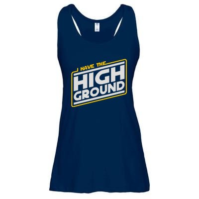 I Have The High Ground Ladies Essential Flowy Tank