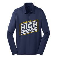 I Have The High Ground Silk Touch Performance Long Sleeve Polo