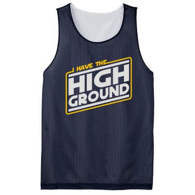 I Have The High Ground Mesh Reversible Basketball Jersey Tank