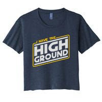 I Have The High Ground Women's Crop Top Tee