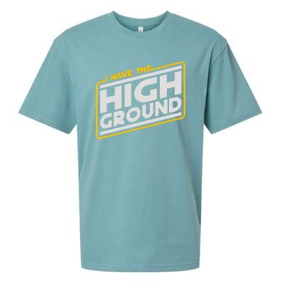 I Have The High Ground Sueded Cloud Jersey T-Shirt