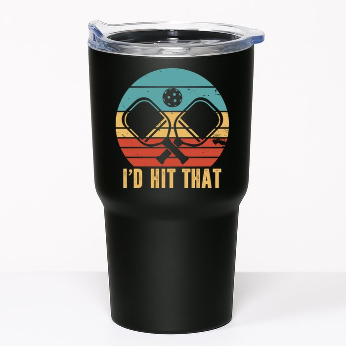 I'd Hit That Funny Pickleball Retro Tumbler