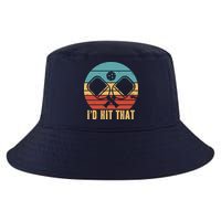 I'd Hit That Funny Pickleball Retro Cool Comfort Performance Bucket Hat