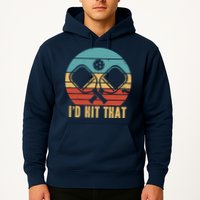 I'd Hit That Funny Pickleball Retro Hoodie