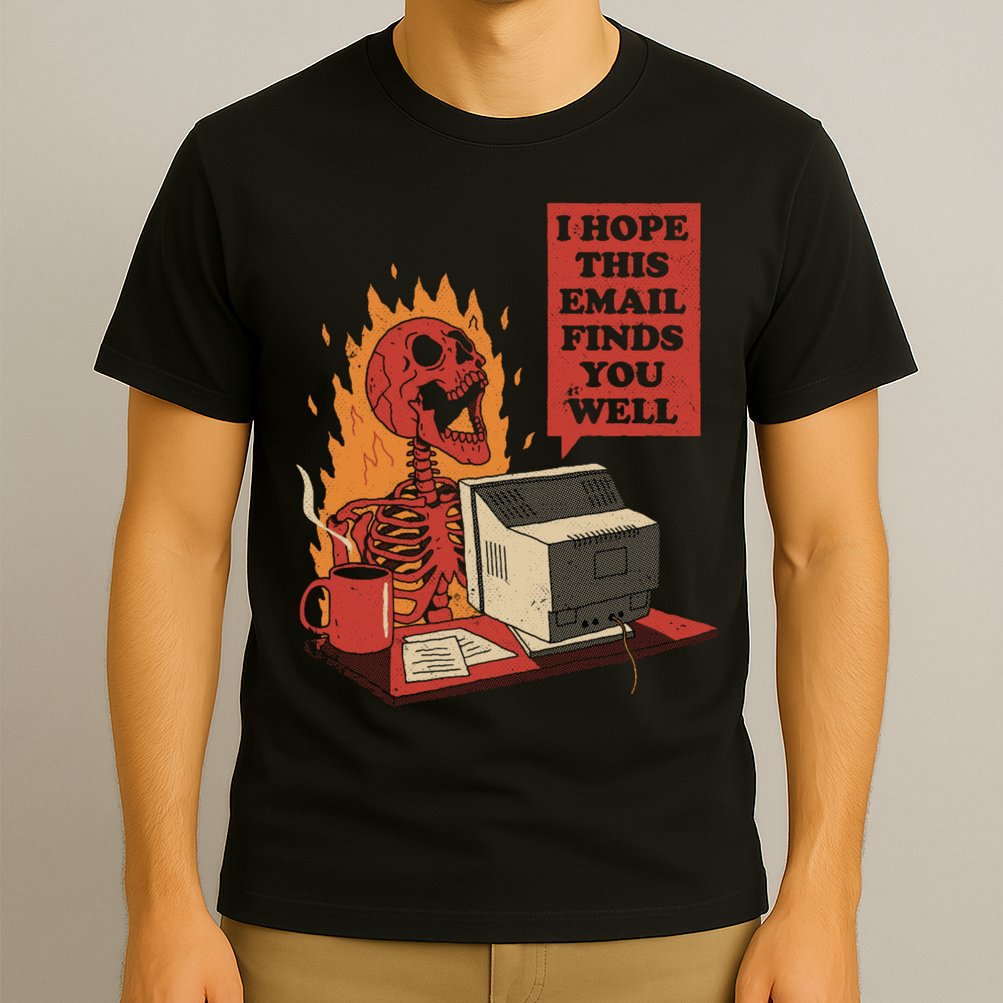 I Hope This Email Finds You Well Funny T-Shirt