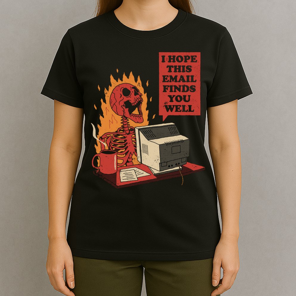 I Hope This Email Finds You Well Funny T-Shirt