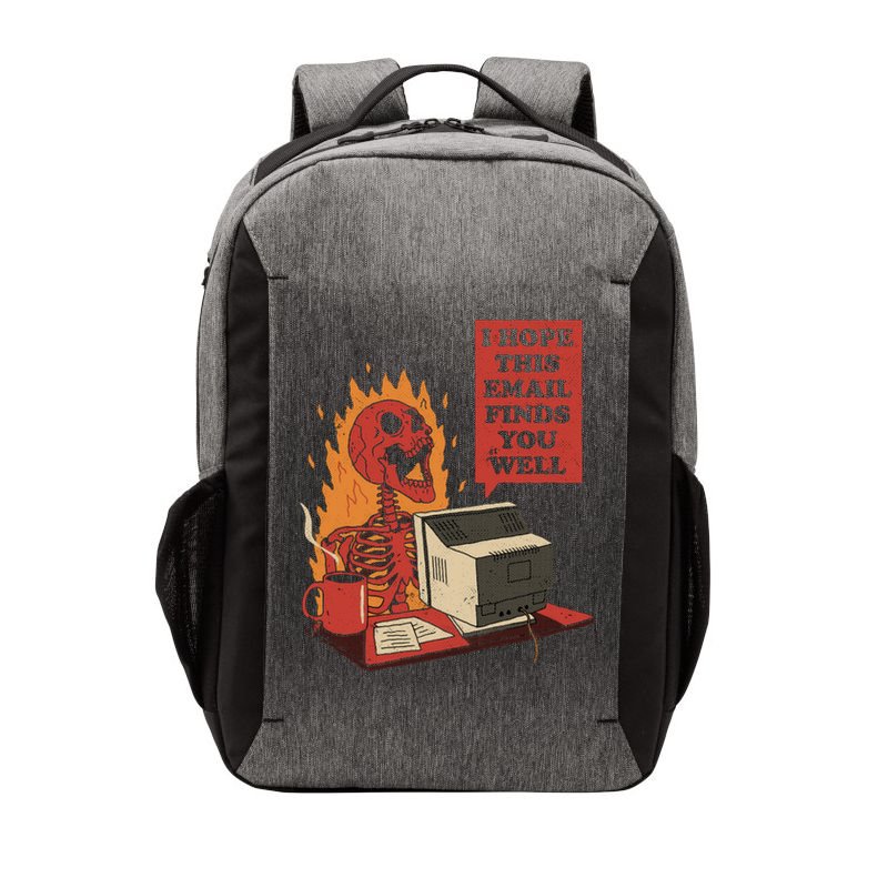 I Hope This Email Finds You Well Funny Vector Backpack
