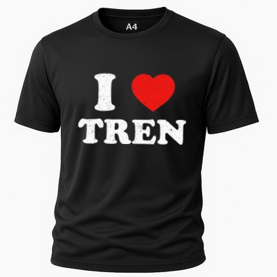 I Heart Tren Bodybuilder Gym Tren Lovers Steroid Performance Shirt