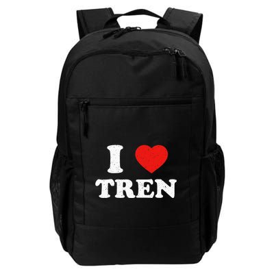 I Heart Tren Bodybuilder Gym Tren Lovers Steroid Backpack