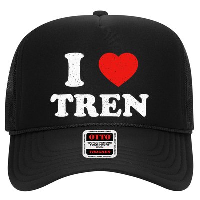 I Heart Tren Bodybuilder Gym Tren Lovers Steroid Trucker Hat