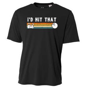 Id Hit That Funny Joke Bowling Cooling Performance Crew T-Shirt