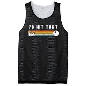 Id Hit That Funny Joke Bowling Mesh Reversible Basketball Jersey Tank